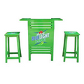 Bar & Stool Set